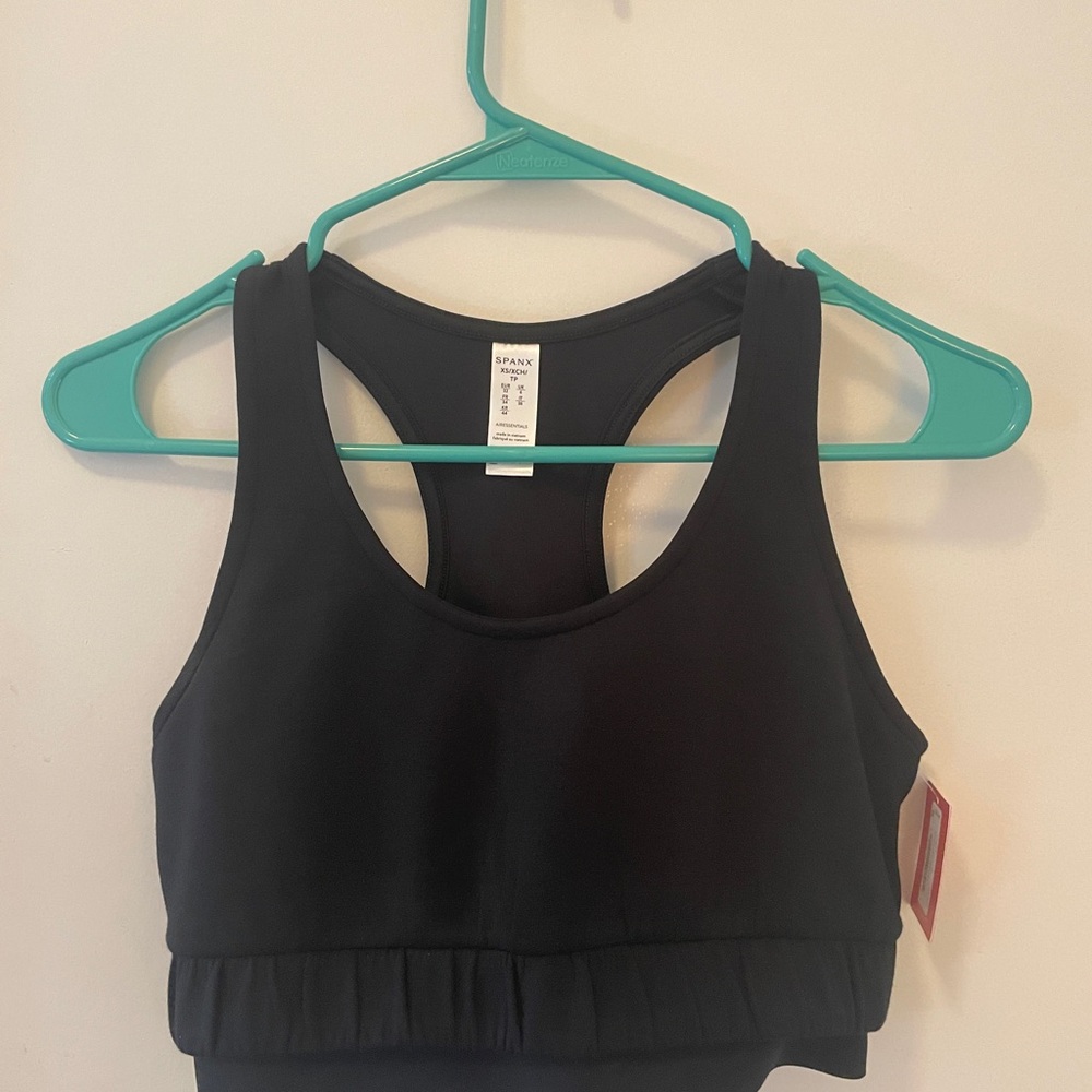 NWT Spanx racerback crop